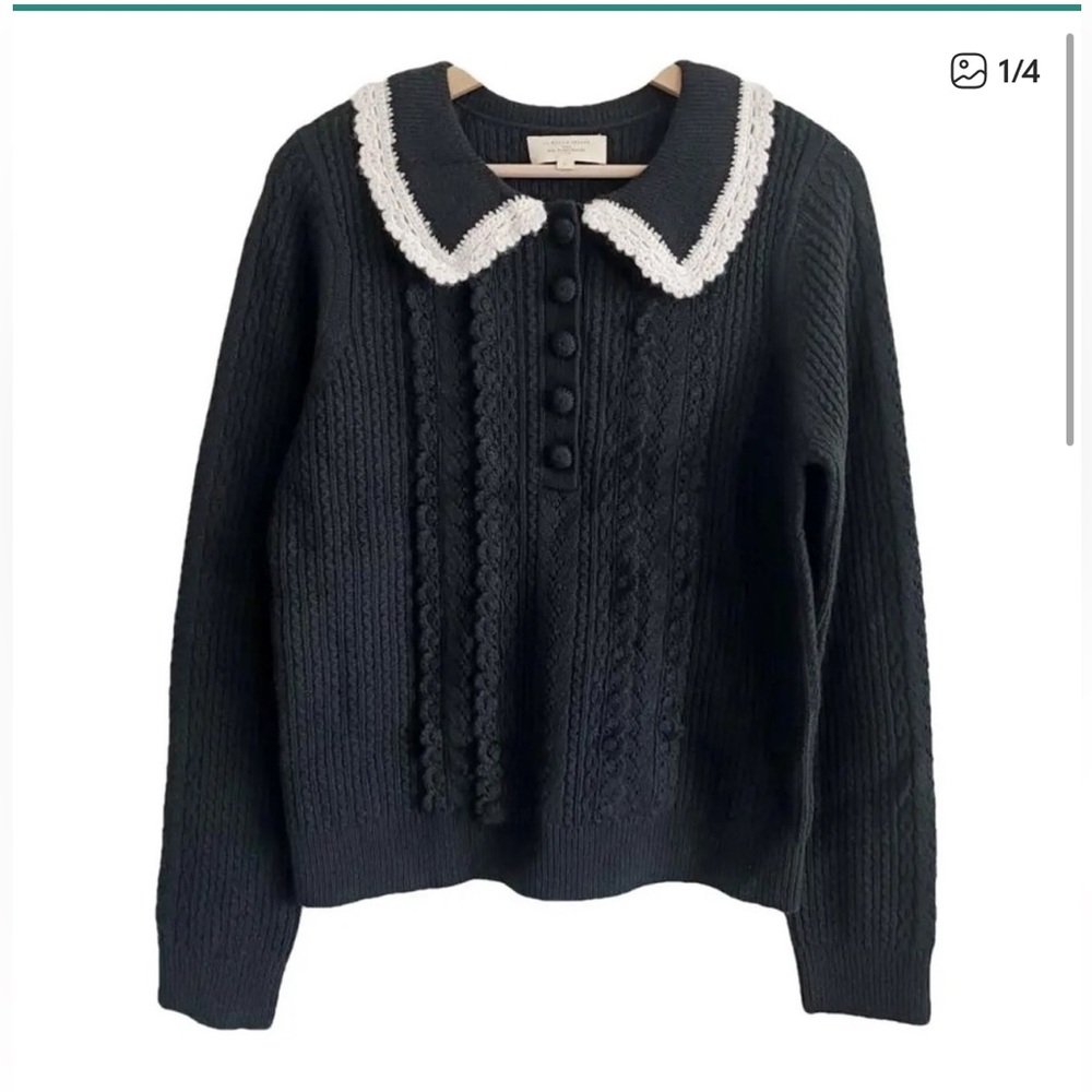 Sézane Frances Sweater - Black